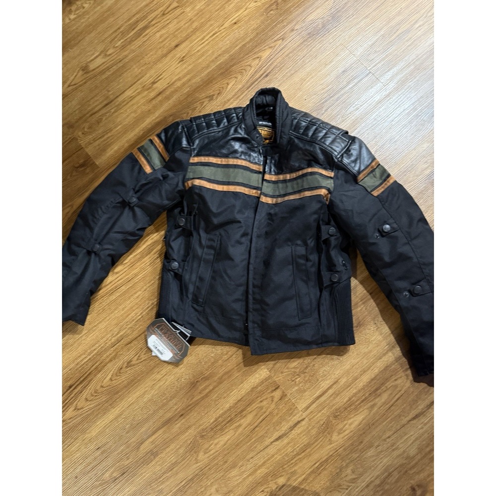 NWT‎ - Milwaukee Leather Mens Jacket - MPM1751 - Black Small, Motorcycle Armor